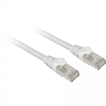 Tīkla kabelis Sharkoon patch SFTP RJ-45 Cat.7a 10 m balts