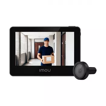 Digitālais durvju skatītājs IMOU VD1-5M0S — 5 MP CMOS, 125° skats, 4.3 collu ekrāns, SD karte, Wi‑Fi