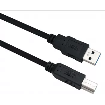 USB 3.0 A-B kabelis helos 288330 — 3,0 m, melns