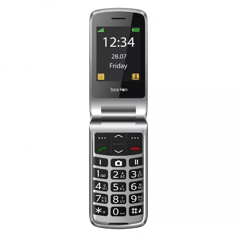 Beafon SL605 LTE_EU003B Sudraba krāsas atlokāmais telefons