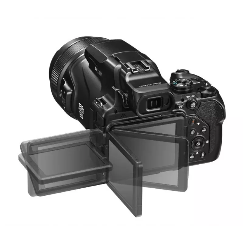 Kompaktkamera Nikon COOLPIX P1100 16 MP CMOS 4K Ultra HD Melna