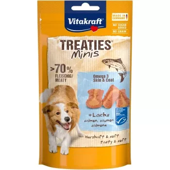 Suns kārums Vitakraft VITAKRAFT Treaties Minis 48 g — hipoalerģiska zivs garša, bez lipekļa un konservantiem