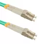Optiskais savienotājkabelis LC/UPC - LC/UPC | Daudzmodu | 50/125 | OM4 | Duplex | 2m