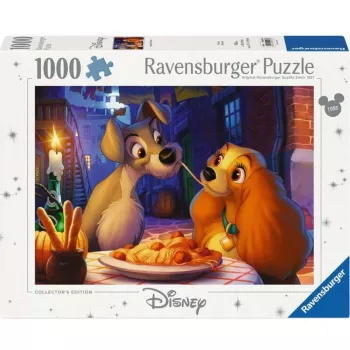 Puzle Disney Collector's Edition - Lēdija un Klaidonis (1000 gab.)