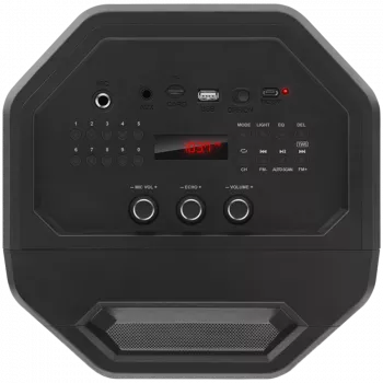 Skaļrunis SVEN PS-650, melns (50W, TWS, Bluetooth, FM, USB, microSD, LED displejs, 4000mAh)