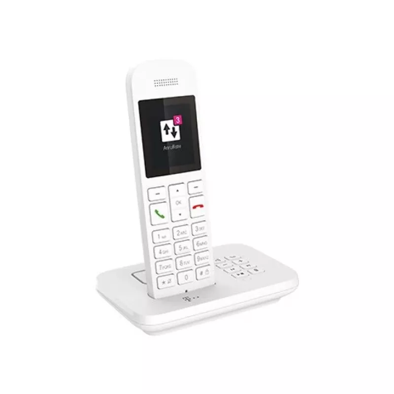 Telekom Sinus A12 Analogais/DECT telefons Balts