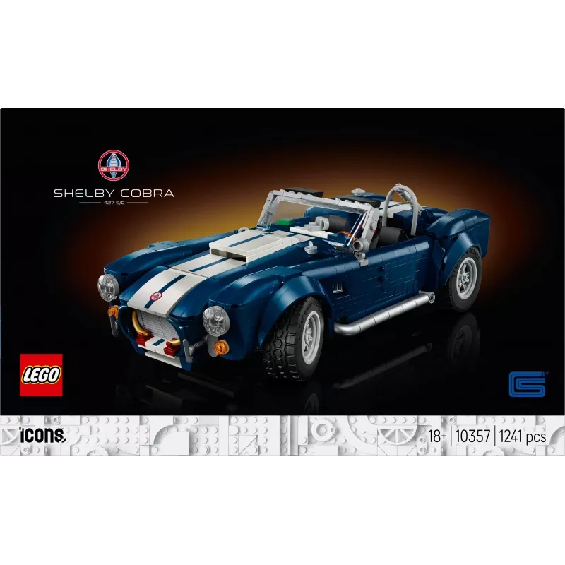 LEGO Icons 10357 Shelby Cobra 427 S/C