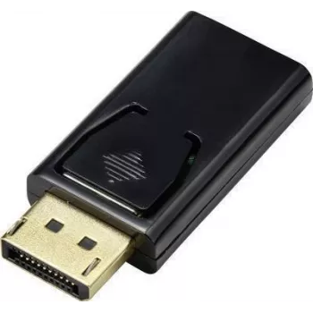 Renkforce RF-4746622 Video kabeļa adapteris DisplayPort uz HDMI melns