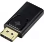 Renkforce RF-4746622 Video kabeļa adapteris DisplayPort uz HDMI melns