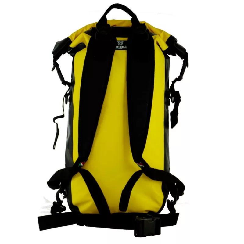 Ūdensnecaurlaidīga mugursoma Kikker 20L Dzeltena P/N: ZSA-5020-04