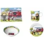 Porcelāna brokastu šķīvis ritzenhoff & breker Feuerwehrmann Bernie 190 mm, piemērots trauku mazgājamai mašīnai
