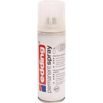 Edding Permanent Spray Akrila Laka 200 ml Bezkrāsaina