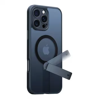 Torras Pstand Spin Statīvs iPhone 16 Pro (Melns)