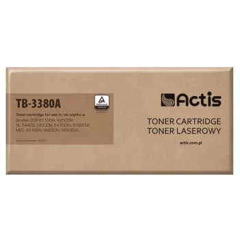 Actis TB-3380A Tonera kasetne (aizstāj Brother TN-3380; Standarta; 8000 lapas; melna)