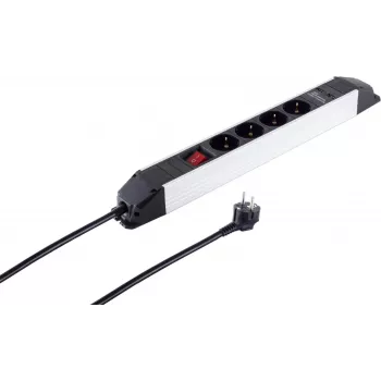 ShiverPeaks S/CONN 4-vietīgs pagarinātājs ar USB pieslēgvietām