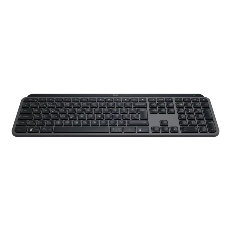 Logitech MX Keys S bezvadu tastatūra RF + Bluetooth QWERTZ Šveice grafīts (920-011571)