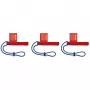 Knipex 00 50 02 T BK adaptera siksniņa (3 gab.)