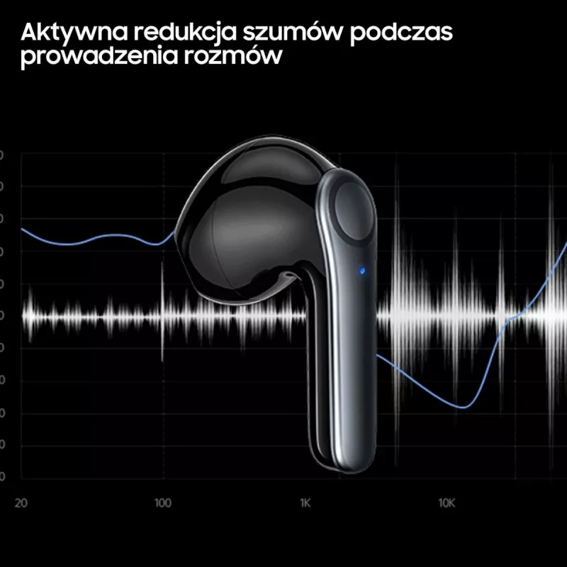 USAMS TWSXH Series Dual Mic Bezvadu Austiņas Zilā Krāsā BHUXH03
