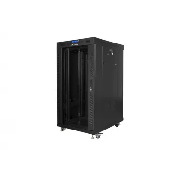 Brīvi stāvošs serveru skapis LANBERG FF01-6822-12BL 22U Melns 1200 kg