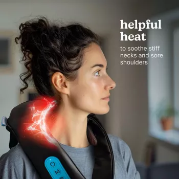 Kakla masieris HoMedics NMS-275H Pārnēsājams ar Siltumu Kaklam un Pleciem