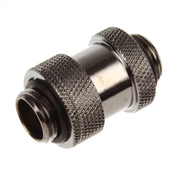 Bitspower Aqua-Pipe II (22-31mm) AGB pieslēgumam - G1/4 colla, spīdīgi melns