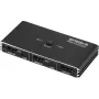 SpeaKa Professional HDMI 2.0 Slim KVM 2X1 USB2.0+IR, Melns HDMI-Slēdzis HDMI 3840 x 2160 pikseļi (SP-13724436)