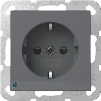 GIRA 417028 SCHUKO LED gaisma + SH Syst