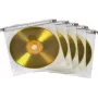 Hama CD/DVD aizsargpiedurknes, dubultās, 50 gab., baltas, 2 diski