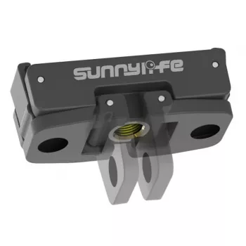 Magnētiskais ātrās atbrīvošanas adapteris Sunnylife DJI Action 2/3/4 — 1/4 collu stiprinājums