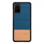 Telefona maciņš Man and Wood Galaxy S20+ denim black — aizsargmaciņš Samsung Galaxy S20+