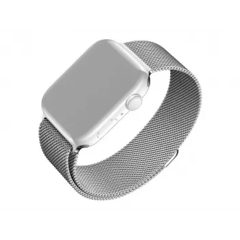 FIXED Milanese sieta siksniņa Apple Watch 38/40/41mm — FIXMEST-436-SL Sudraba