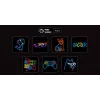 MANTA SNL66WH Franču buldoga LED neon zīme balta