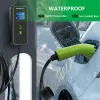 Qoltec Mobilais EV Auto Lādētājs Regulējams 2in1 Type2 | 7kW | 230V | CEE 3 PIN | Wi-Fi | LCD | Pārnēsājams | Wallbox | 5m