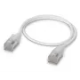 Tīkla savienojuma kabelis UBIQUITI UACC-CABLE-PATCH-EL-C6A-1M-W — Cat6a, 1 m, RJ-45, caurspīdīgi balts