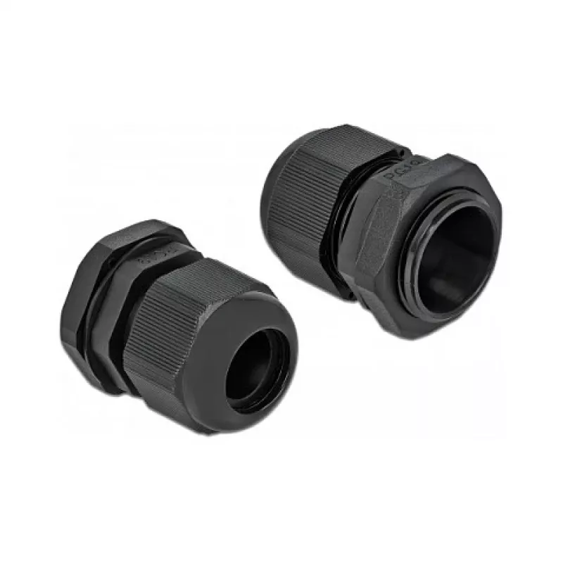 Kabeļa uzgalis DeLOCK 60220 Melns Plastmasa 10 gab.