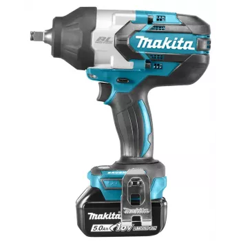 Bezvada triecienuzgriežņu atslēga Makita DTW1002RTJ 18V LXT komplektā