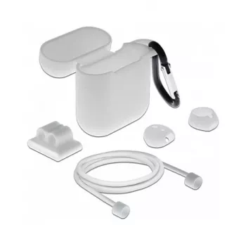 DeLOCK Apple AirPods aksesuāru komplekts balts