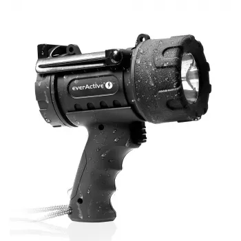 everActive SL-500R Hammer akumulatora LED prožektors, 500 lm, IP67, USB-C, melns