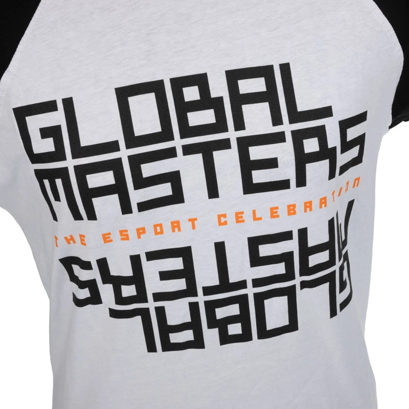 Global Masters T-krekls GM Text - Balts (XL)