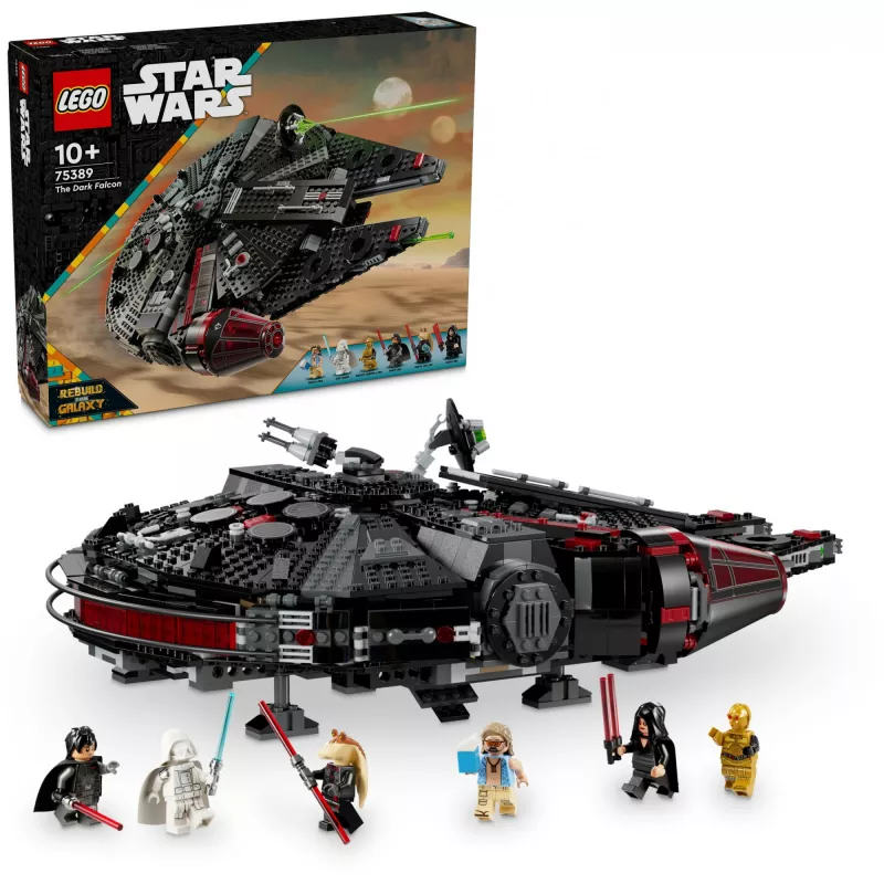 LEGO Star Wars Dark Falcon būvēšanas komplekts bērniem 75389