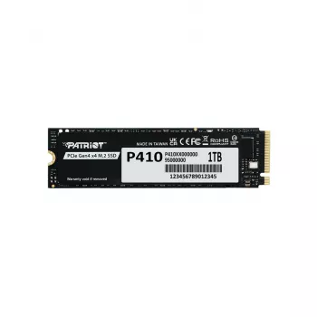 Cietā diska SSD PATRIOT P410 1 TB M.2 NVMe, 5000 MB/s, 1000 GB