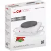 Clatronic EKP 3582 Kompaktā elektriskā plīts virsma, 1 zona, 1500W