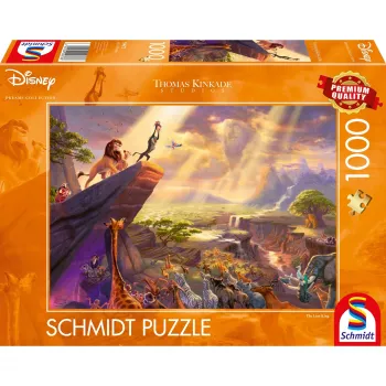 Thomas Kinkade Studios: Disney Dreams Collection - The Lion King, Puzle 1000 gabali