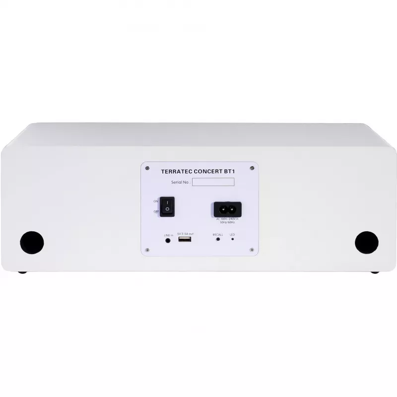 Terratec Concert BT 1 - 2.0 iebūvējams divvirzienu Bluetooth skaļrunis (130660)