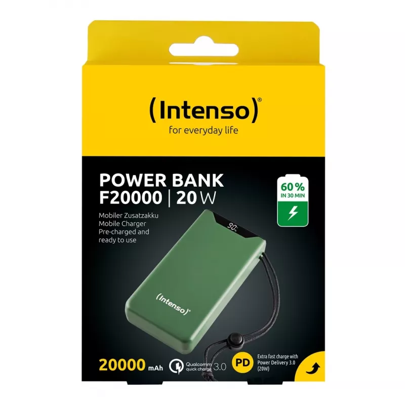 Intenso 7332057 Power Bank 20000 mAh Zaļš