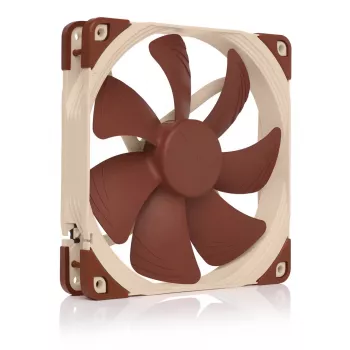 Ventilators Noctua NF-A14 140 mm PWM 5 V 1.3 W Bronza/Bēšs, 1500 RPM, 140,2 m³/h, 24,6 dB