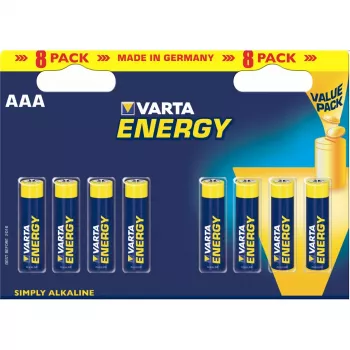 Vienreizējās lietošanas baterijas Varta BV-Energy 8 AAA