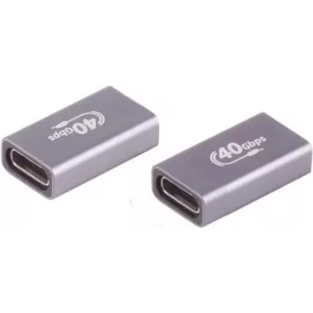 USB-C savienotājs ShiverPeaks 13-60003 40 Gbps metāla korpuss, vienpusējs datu/uzlādes savienotājs
