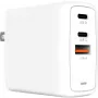 Lādētājs Creative Labs 67W GaN 1x USB-A 2x USB-C PD — 67W kopējā jauda, GaN tehnoloģija