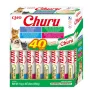 INABA Churu Variety Box — tuncis, 40 × 14 g pastas maisiņi, bezgraudu, bezglutēna